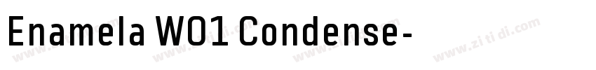 Enamela W01 Condense字体转换